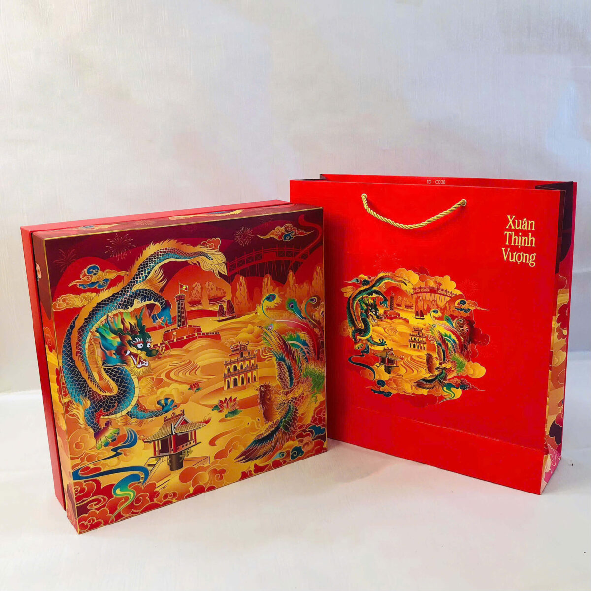 hộp quà tết 2025 (6) Hộp quà Tết 2025 HQ25728