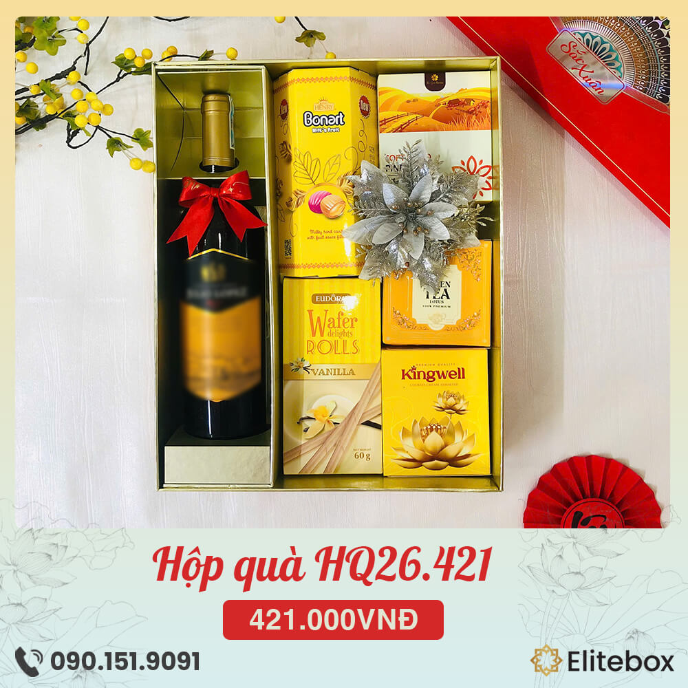 Hộp quà Tết 2026 HQ26421