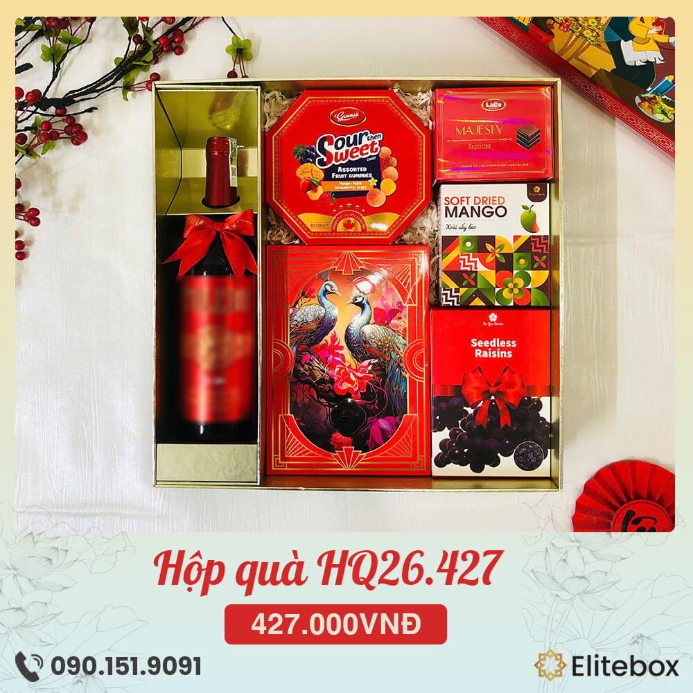 Hộp quà Tết 2026 HQ26427