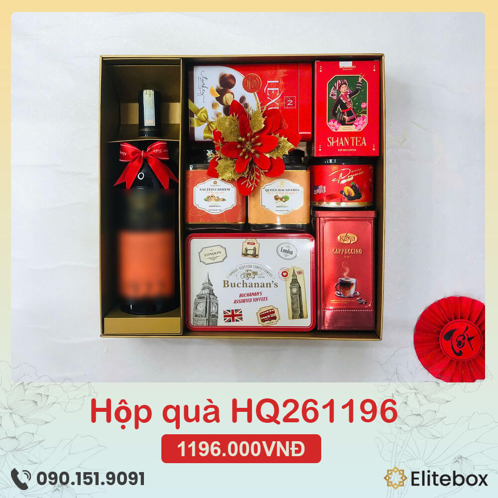 Hộp quà Tết 2026 HQ261196
