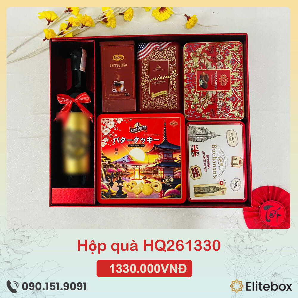 Hộp quà Tết 2026 HQ261330